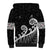 Kia Ora Maori Language Sherpa Hoodie Te Reo Maori Koru Fern Art