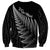 New Zealand Te Reo Māori Sweatshirt Simple Black Fern
