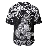 Te Reo Maori Tiki Inspired Art Baseball Jersey LT9 - Polynesian Pride