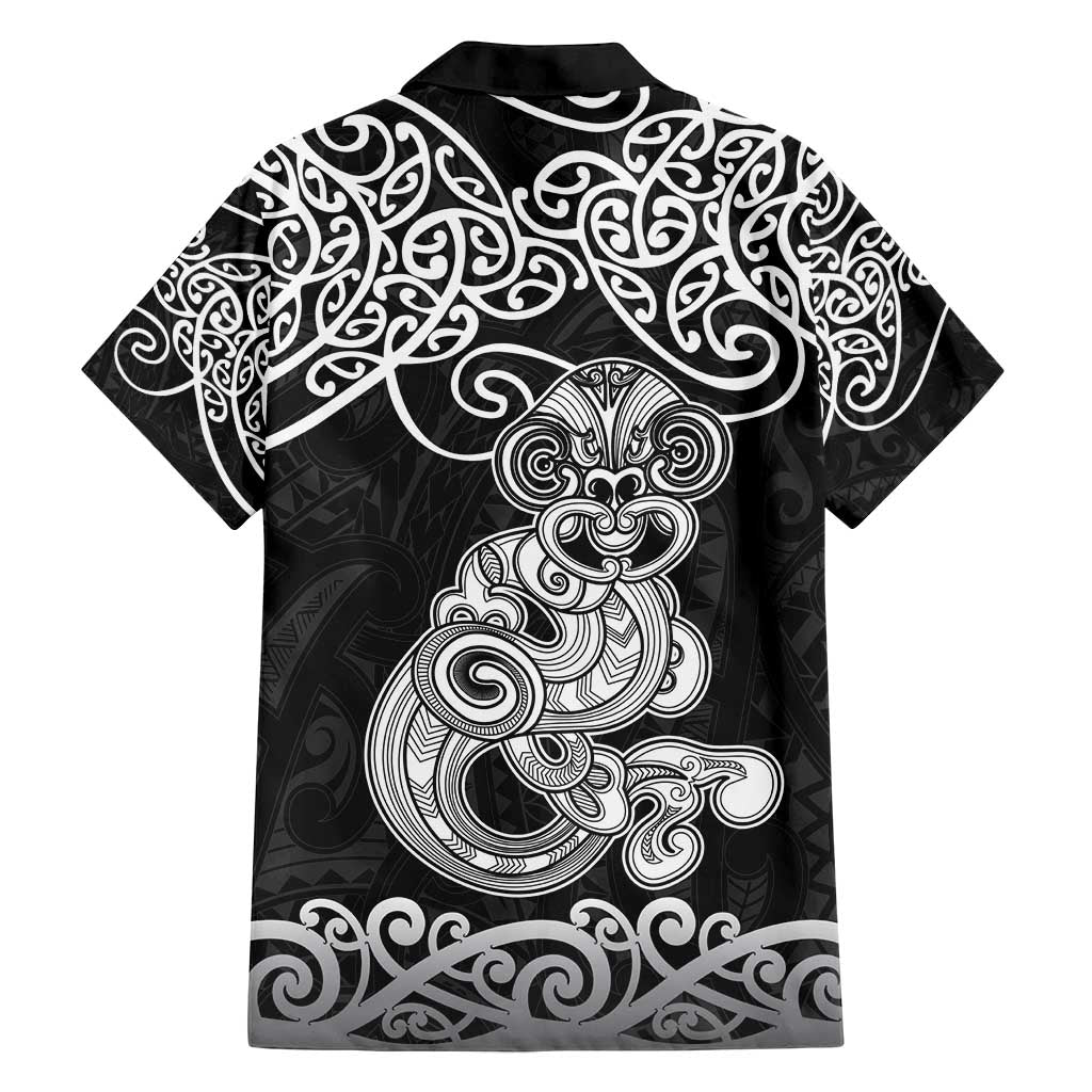 Te Reo Maori Tiki Inspired Art Family Matching Summer Maxi Dress and Hawaiian Shirt LT9 - Polynesian Pride