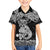 Te Reo Maori Tiki Inspired Art Family Matching Summer Maxi Dress and Hawaiian Shirt
