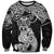 Te Reo Maori Tiki Inspired Art Sweatshirt