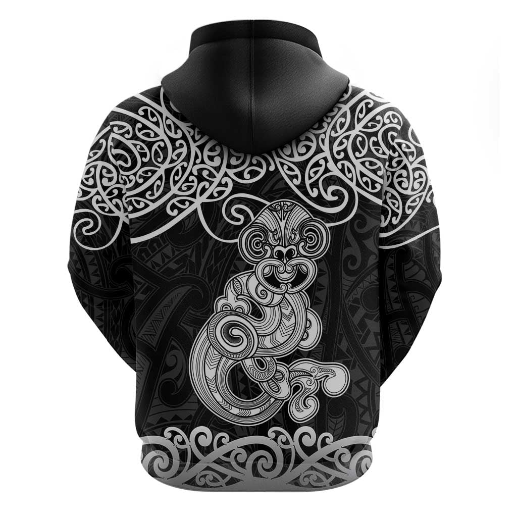 Te Reo Maori Tiki Inspired Art Zip Hoodie LT9 - Polynesian Pride