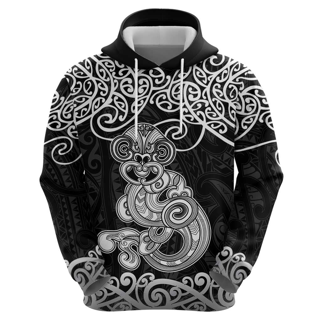 Te Reo Maori Tiki Inspired Art Zip Hoodie LT9 - Polynesian Pride