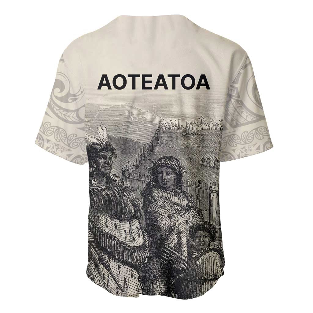Whanau Maori Language Baseball Jersey Te Reo Maori Inspired Art LT9 - Polynesian Pride