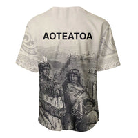 Whanau Maori Language Baseball Jersey Te Reo Maori Inspired Art LT9 - Polynesian Pride
