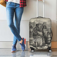 Whanau Maori Language Luggage Cover Te Reo Maori Inspired Art LT9 - Polynesian Pride