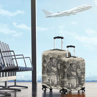 Whanau Maori Language Luggage Cover Te Reo Maori Inspired Art LT9 - Polynesian Pride