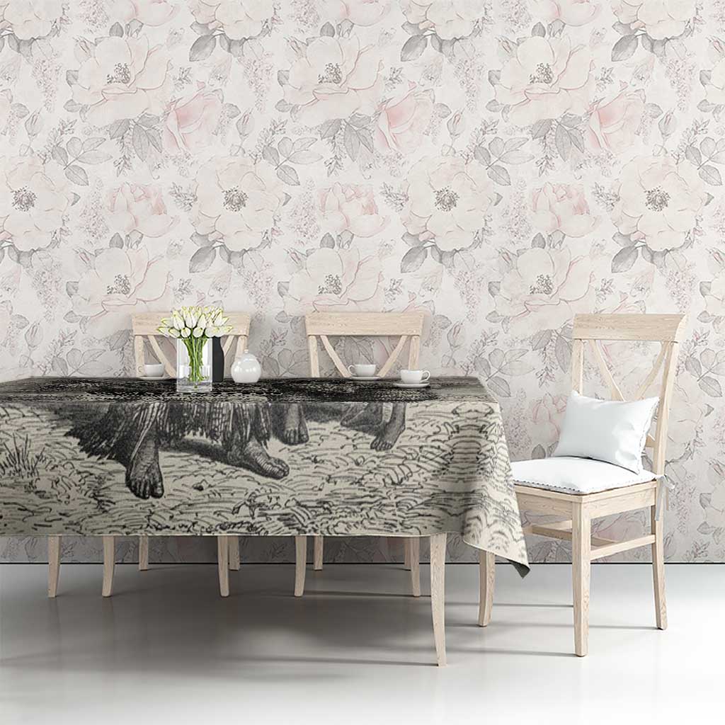 Whanau Maori Language Tablecloth Te Reo Maori Inspired Art