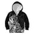 Polynesian Sunset Plumeria Kid Hoodie Pacific Island Tribal Black Style LT9 Zip Hoodie Black - Polynesian Pride