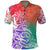 Polynesian Sunset Plumeria Polo Shirt Pacific Island Tribal Blossom Style LT9 Blossom - Polynesian Pride
