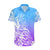 Polynesian Sunset Plumeria Hawaiian Shirt Pacific Island Tribal Blue Style LT9 Blue - Polynesian Pride