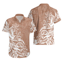 Polynesian Sunset Plumeria Hawaiian Shirt Pacific Island Tribal Nude Style LT9 - Polynesian Pride