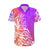 Polynesian Sunset Plumeria Hawaiian Shirt Pacific Island Tribal Purple Style LT9 Purple - Polynesian Pride