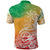 Polynesian Sunset Plumeria Polo Shirt Pacific Island Tribal Reggae Style LT9 - Polynesian Pride