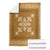 Hawaiian Quilt Block Design Blanket Gold Hawaii Culture Motifs - Polynesian Pride