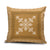 Hawaiian Quilt Block Design Pillow Cover Gold Hawaii Culture Motifs - Polynesian Pride