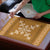 Hawaiian Quilt Block Design Puzzle Gold Hawaii Culture Motifs - Polynesian Pride