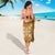 Hawaiian Quilt Block Design Sarong Gold Hawaii Culture Motifs - Polynesian Pride