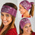 Hawaiian Quilt Block Design Neck Gaiter Pink Hawaii Culture Motifs - Polynesian Pride