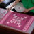 Hawaiian Quilt Block Design Puzzle Pink Hawaii Culture Motifs - Polynesian Pride