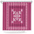 Hawaiian Quilt Block Design Shower Curtain Pink Hawaii Culture Motifs - Polynesian Pride