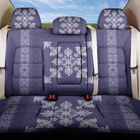 Hawaiian Quilt Block Design Back Car Seat Cover Purple Hawaii Culture Motifs - Polynesian Pride