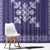 Hawaiian Quilt Block Design Window Curtain Purple Hawaii Culture Motifs - Polynesian Pride