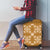 Hawaiian Quilt Pattern Luggage Cover Gold Hawaii Culture Tropical - Polynesian Pride