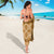 Hawaiian Quilt Pattern Sarong Gold Hawaii Culture Tropical - Polynesian Pride