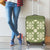 Hawaiian Quilt Pattern Luggage Cover Lime Hawaii Culture Tropical - Polynesian Pride
