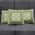 Hawaiian Quilt Pattern Pillow Cover Lime Hawaii Culture Tropical - Polynesian Pride
