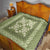 Hawaiian Quilt Pattern Quilt Lime Hawaii Culture Tropical - Polynesian Pride
