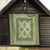 Hawaiian Quilt Pattern Quilt Lime Hawaii Culture Tropical - Polynesian Pride