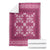 Hawaiian Quilt Pattern Blanket Pink Hawaii Culture Tropical - Polynesian Pride