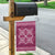 Hawaiian Quilt Pattern Garden Flag Pink Hawaii Culture Tropical - Polynesian Pride