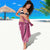 Hawaiian Quilt Pattern Sarong Pink Hawaii Culture Tropical - Polynesian Pride