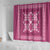 Hawaiian Quilt Pattern Shower Curtain Pink Hawaii Culture Tropical - Polynesian Pride