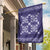 Hawaiian Quilt Pattern Garden Flag Purple Hawaii Culture Tropical - Polynesian Pride