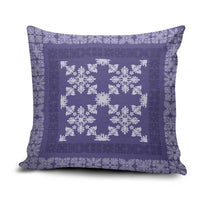Hawaiian Quilt Pattern Pillow Cover Purple Hawaii Culture Tropical - Polynesian Pride