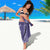 Hawaiian Quilt Pattern Sarong Purple Hawaii Culture Tropical - Polynesian Pride