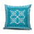Hawaiian Quilt Pattern Pillow Cover Teal Hawaii Culture Tropical - Polynesian Pride