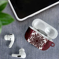 Palm Leaf Quilt Pattern AirPods Case Hawaii Culture Floral - Polynesian Pride