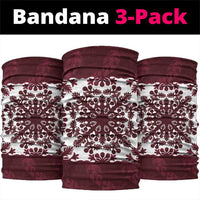 Palm Leaf Quilt Pattern Neck Gaiter Hawaii Culture Floral - Polynesian Pride