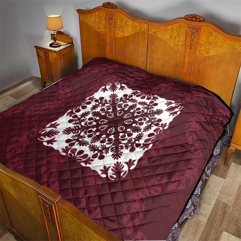 Palm Leaf Quilt Pattern Quilt Hawaii Culture Floral - Polynesian Pride