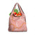 Pink Tropical Floral Palaka Grocery Bag Hawaiian Quilt Pattern - Polynesian Pride