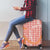Pink Tropical Floral Palaka Luggage Cover Hawaiian Quilt Pattern - Polynesian Pride