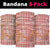 Pink Tropical Floral Palaka Neck Gaiter Hawaiian Quilt Pattern - Polynesian Pride