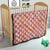 Pink Tropical Floral Palaka Quilt Hawaiian Quilt Pattern - Polynesian Pride