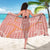 Pink Tropical Floral Palaka Sarong Hawaiian Quilt Pattern - Polynesian Pride